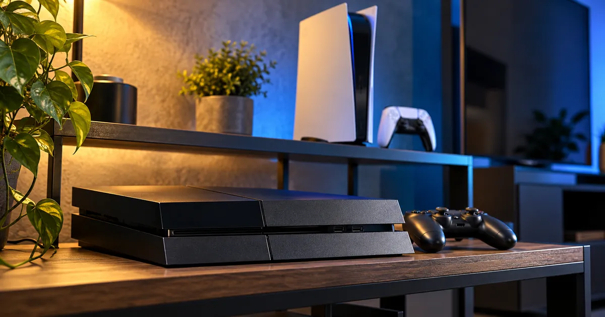 PS4 y PS5 en una comparación visual entre generaciones de consola